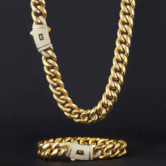 gold cuban link chain