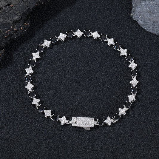 Star Tennis Necklace