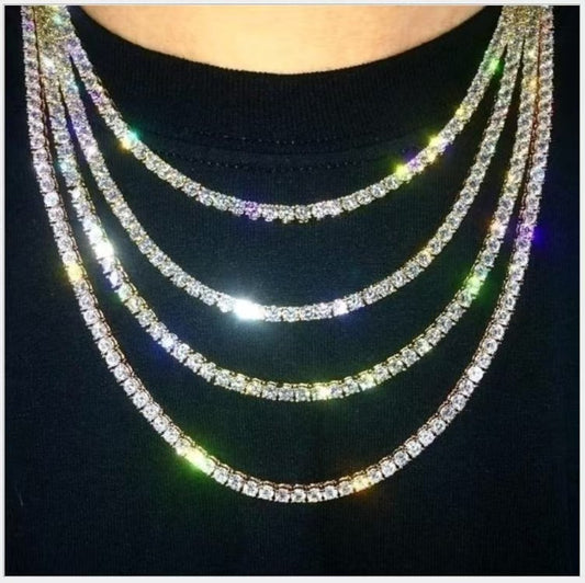 zircon tennis chain