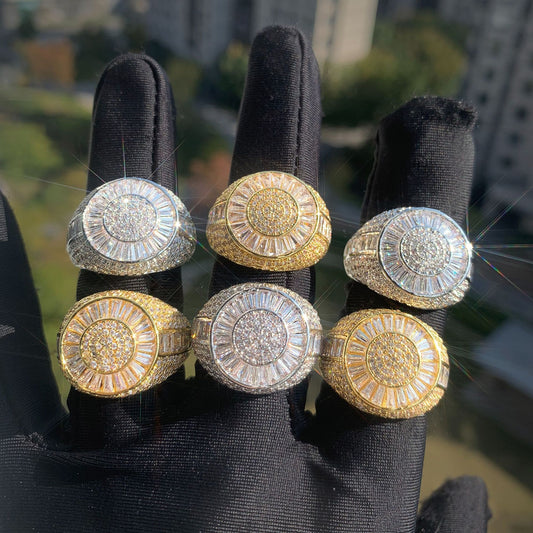 Zircon oval Style Ring