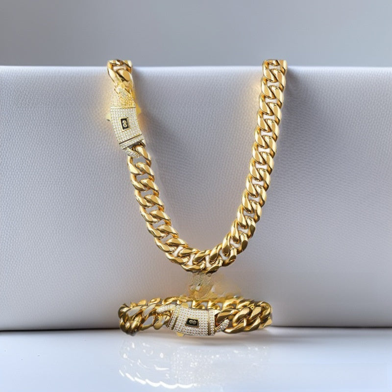 gold cuban link chain