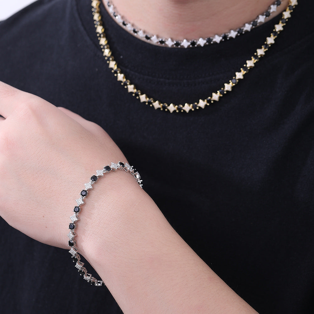 Star Tennis Necklace