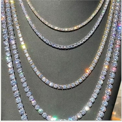zircon tennis chain