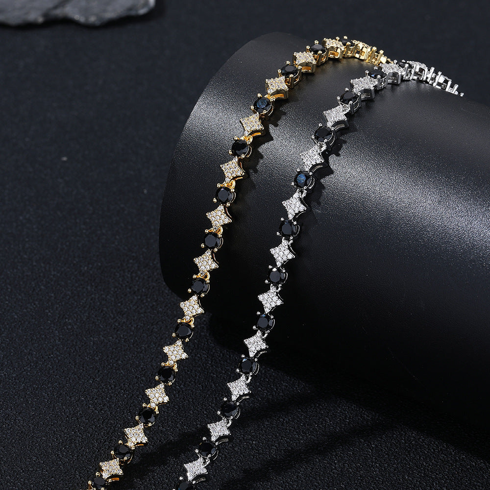 Star Tennis Necklace