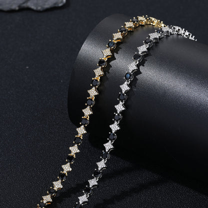 Star Tennis Necklace