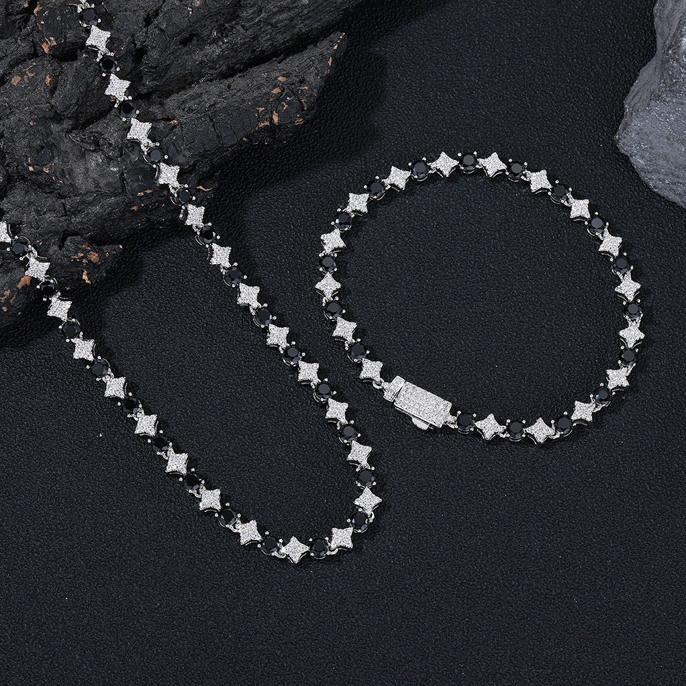 Star Tennis Necklace