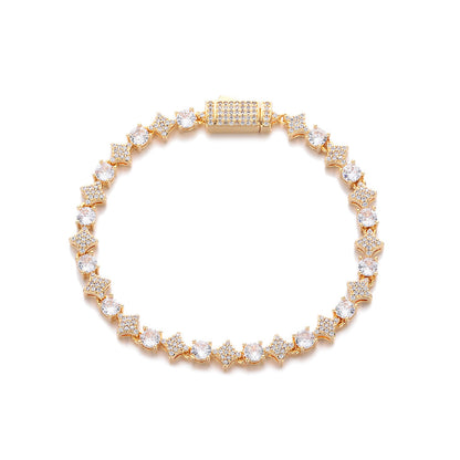 Star Tennis Necklace