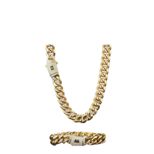 gold cuban link chain