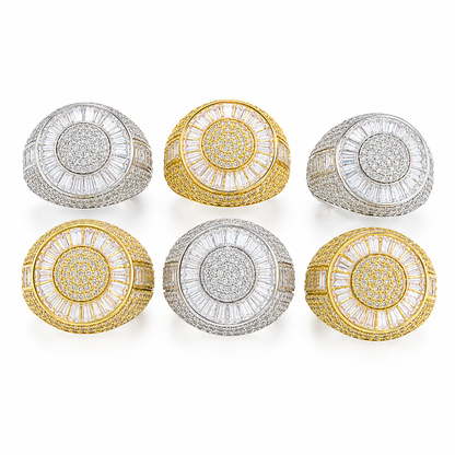 Zircon oval Style Ring