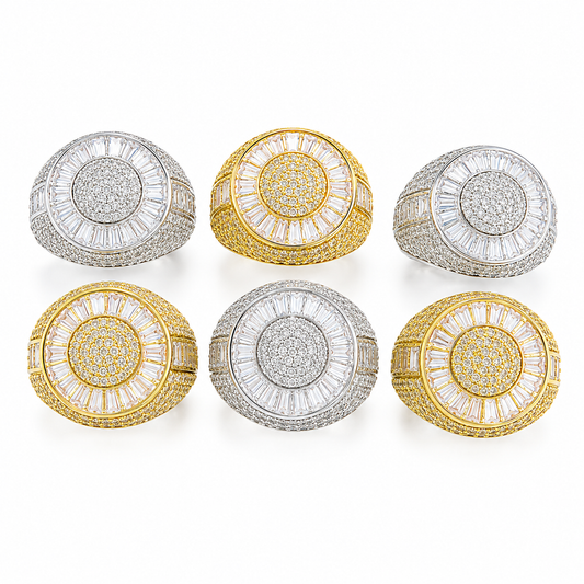 Zircon oval Style Ring